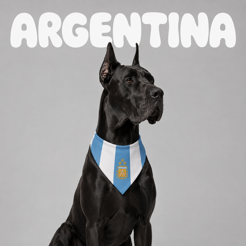 Fan Dog Bandana Argentina,&nbsp;Stylish Accessory for Any Occasion, Perfect Gift Idea, Durable Material, Easy to Match with