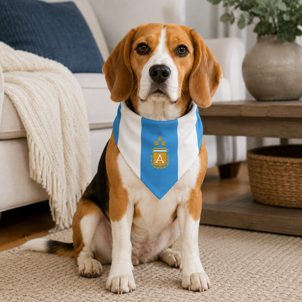Fan Dog Bandana Argentina,&nbsp;Stylish Accessory for Any Occasion, Perfect Gift Idea, Durable Material, Easy to Match with