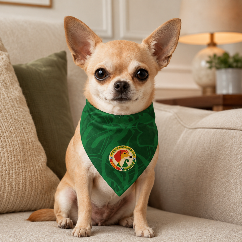 Fan Dog Bandana Senegal Style, Versatile Accessory for Daily Wear, Lightweight & Comfortable Fabric, Perfect for Travel & Outdoor Activities
