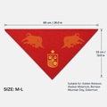 Fan Dog Bandana Spain Style, Versatile Accessory for Daily Wear, Perfect for Layering and Styling, Ideal Gift for Fashion Enthusiasts