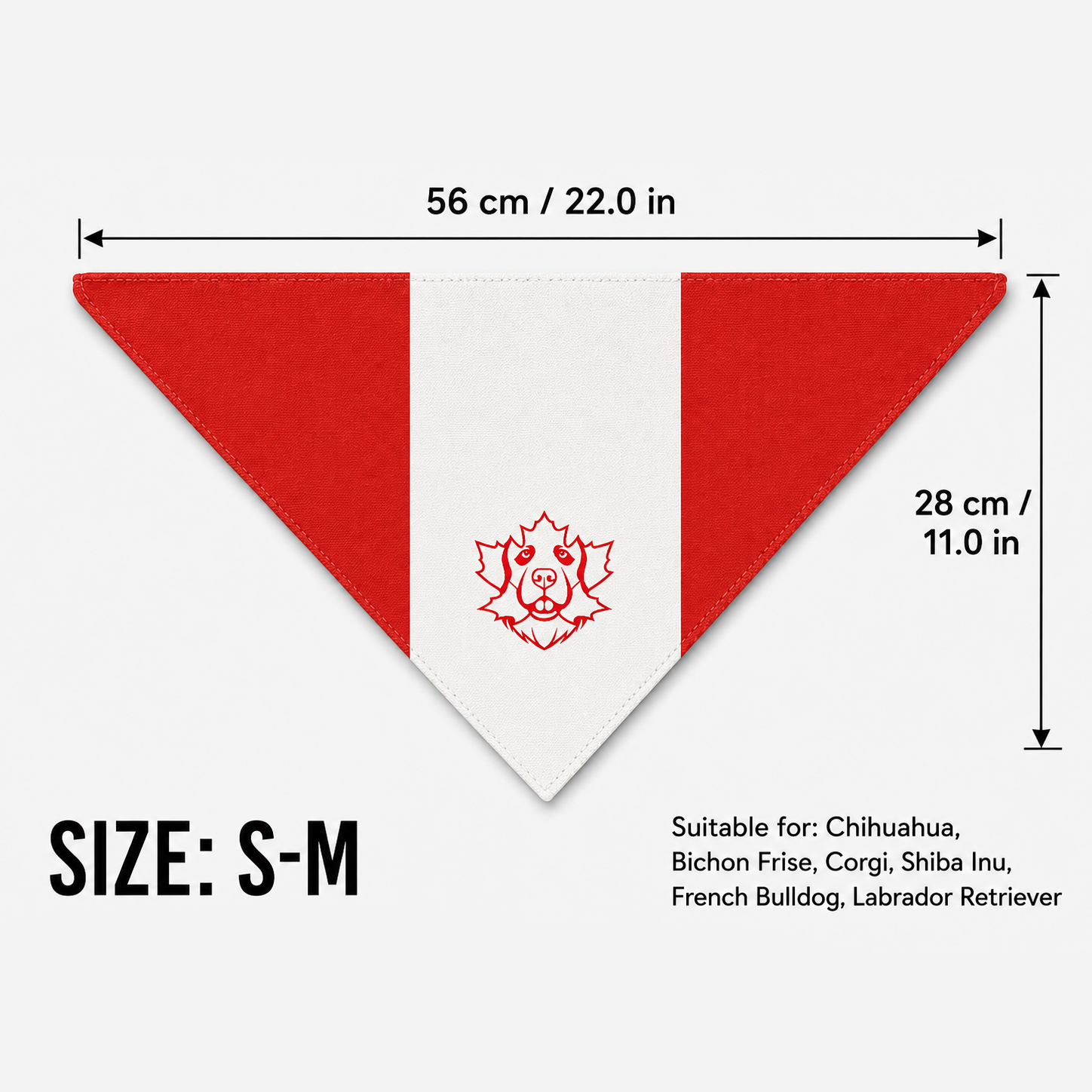 Fan Dog Bandana Canada, Versatile Accessory for Daily Wear, Perfect for Layering and Styling, Ideal Gift for Fashion Enthusiasts